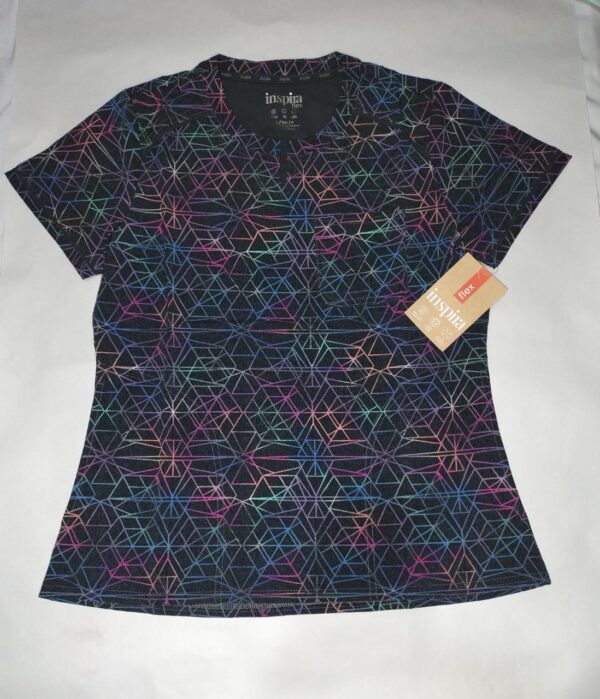 Camisa en antifluido para mujer  Talla S Color gris