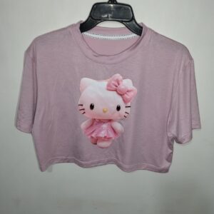 Camiseta crop top  Talla única sirve a talla S a Talla L