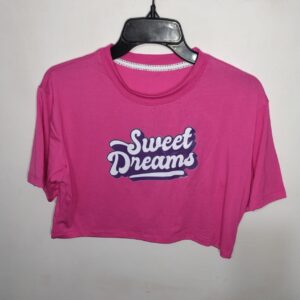 Camiseta crop top  Talla única sirve a talla S a Talla L